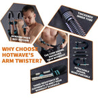 Twister Armtrainer mit verstellbarem Widerstand -    Zorenza