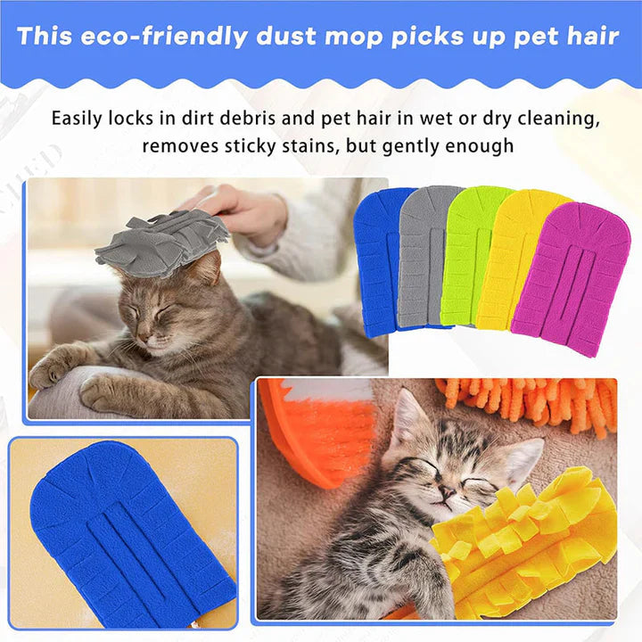 Mikrofaser-Wischpads – Staub, Haare & Schmutz in einem Wisch Zorenza
