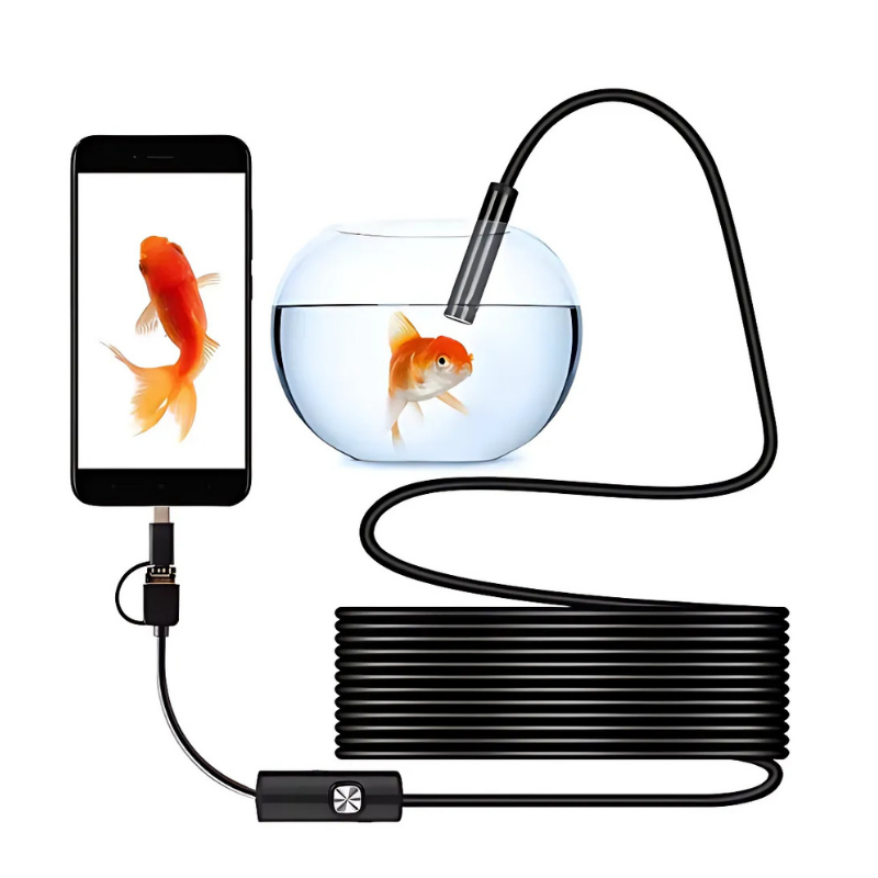 LED-Inspektionskamera USB – Unzugängliche Räume Erreichen - Zorenza