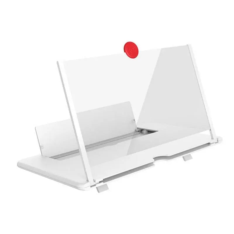 Lente Di Ingrandimento 3D Per Smartphone Con Supporto Pieghevole – Anti-riflesso, Protezione Luce Blu, Portatile Per Film E Lettura, 31x