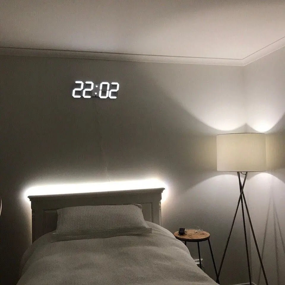 3D LED Digital-Wanduhr Zorenza
