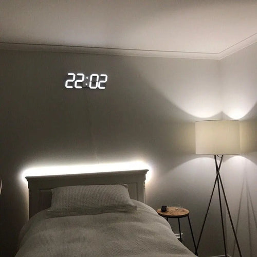 3D LED Digital-Wanduhr Zorenza