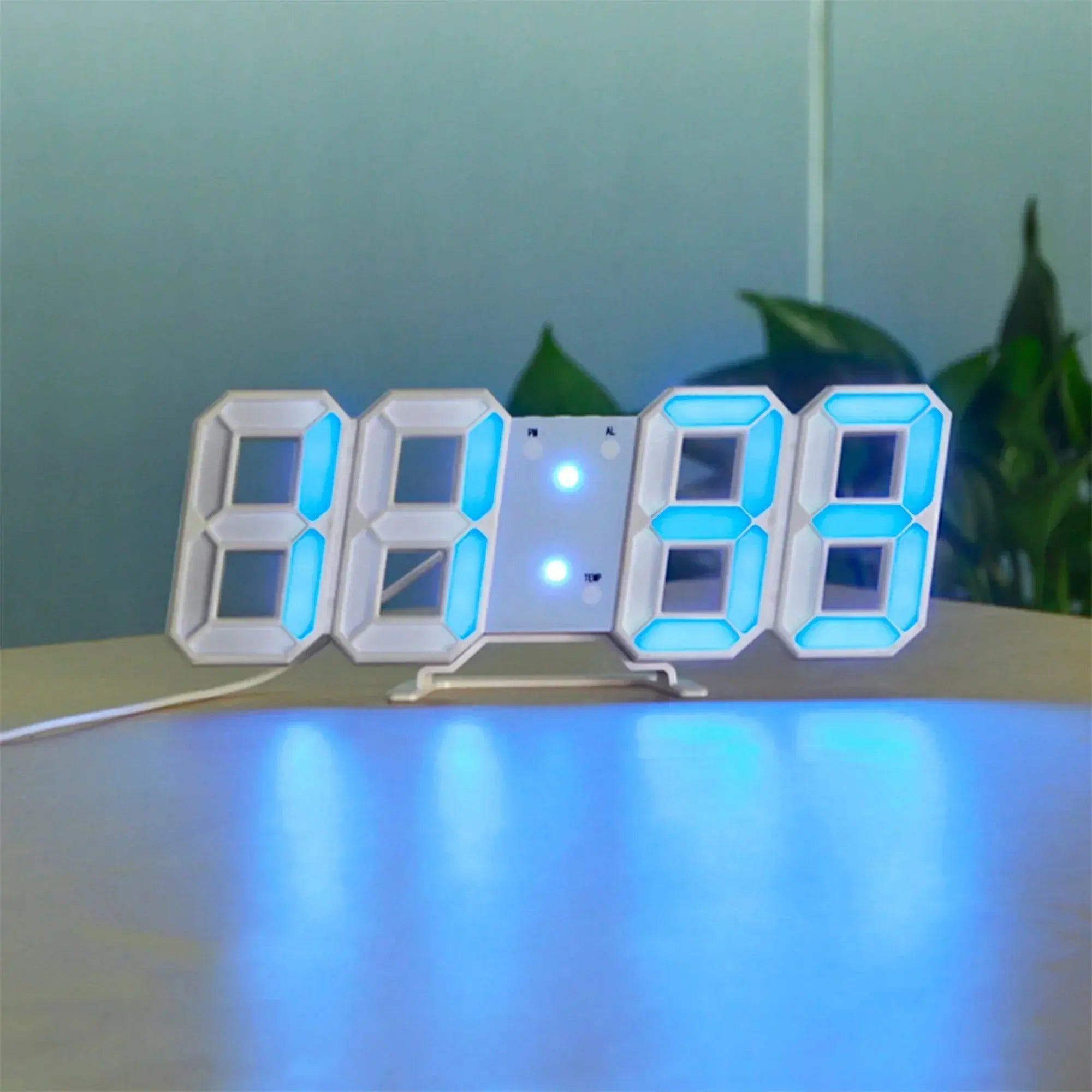 3D LED Digital-Wanduhr Zorenza