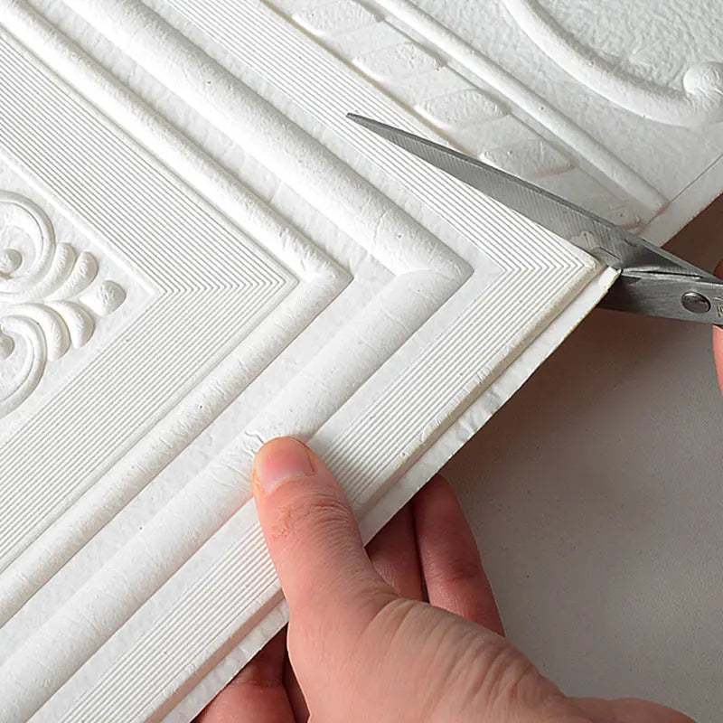 3D-Wandpaneele Selbstklebend – Wasserdicht, 10er-Set Zorenza