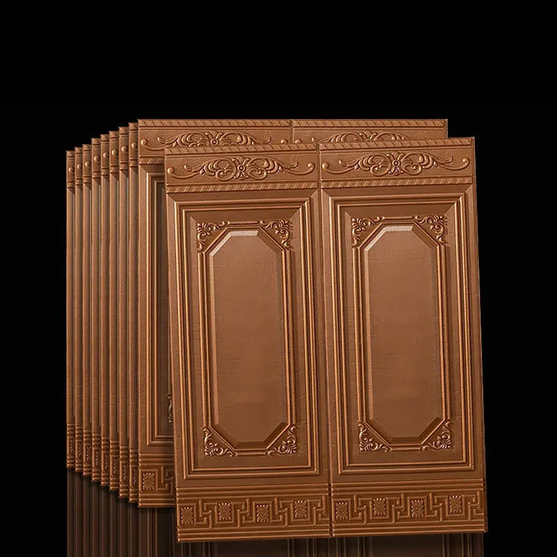 3D-Wandpaneele Selbstklebend – Wasserdicht, 10er-Set Zorenza