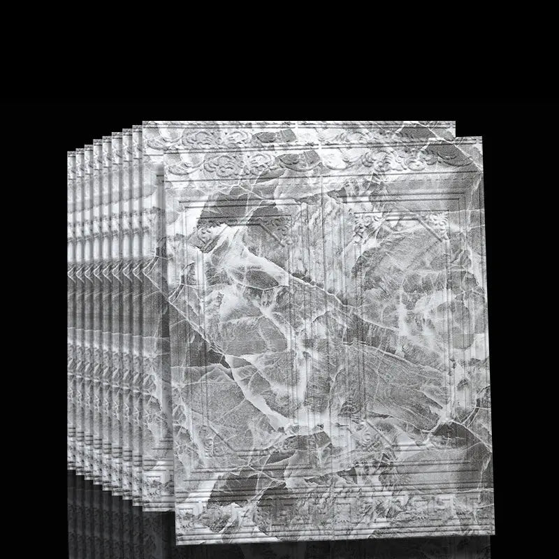 3D-Wandpaneele Selbstklebend – Wasserdicht, 10er-Set Zorenza