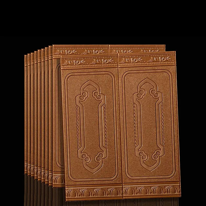 3D-Wandpaneele Selbstklebend – Wasserdicht, 10er-Set Zorenza