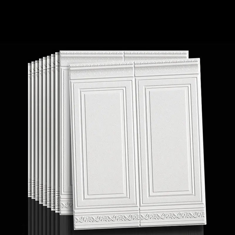 3D-Wandpaneele Selbstklebend – Wasserdicht, 10er-Set Zorenza