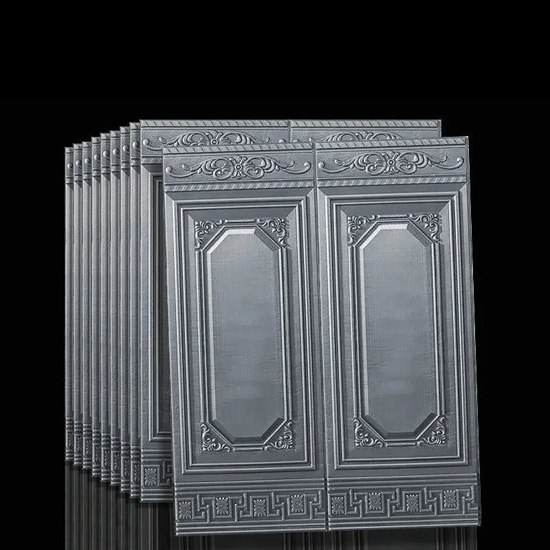 3D-Wandpaneele Selbstklebend – Wasserdicht, 10er-Set Zorenza