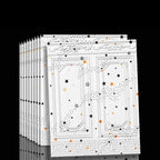 3D-Wandpaneele Selbstklebend – Wasserdicht, 10er-Set Zorenza