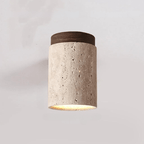 Deckenleuchte Travertin mit integrierter LED -    Zorenza