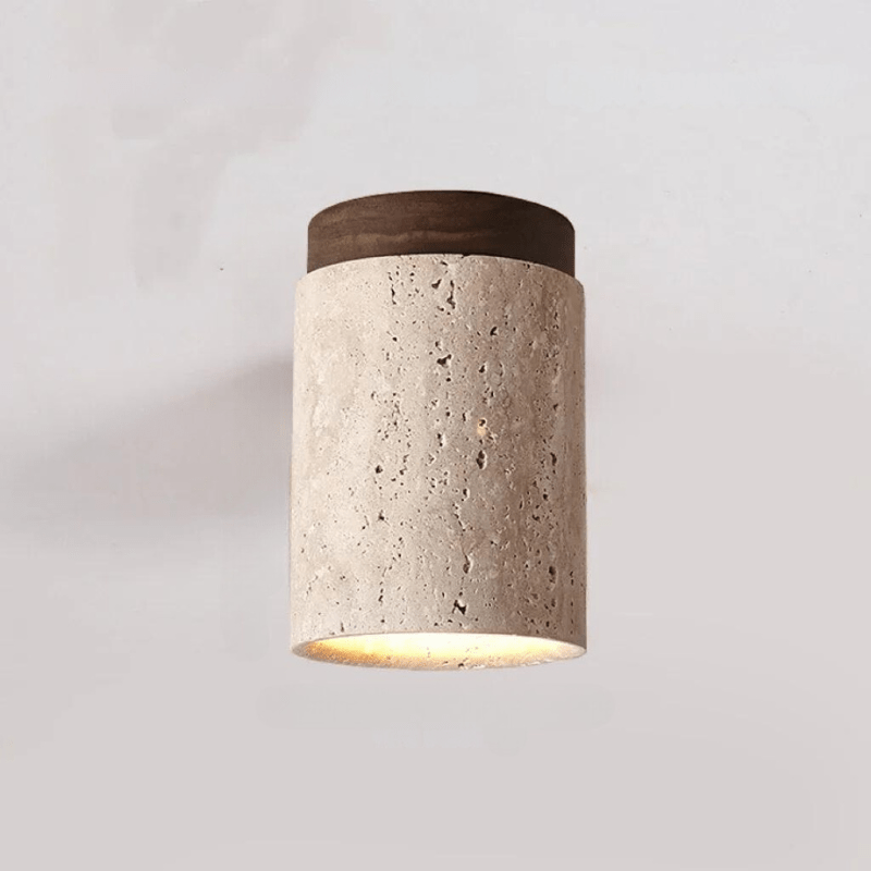 Deckenleuchte Travertin mit integrierter LED -    Zorenza