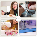 Quilting-Fuß aus Edelstahl für präzise Quilt-Muster Zorenza