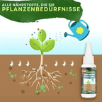 Pflanzendünger flüssig 30 ml für Blüten und Wachstum -    Zorenza