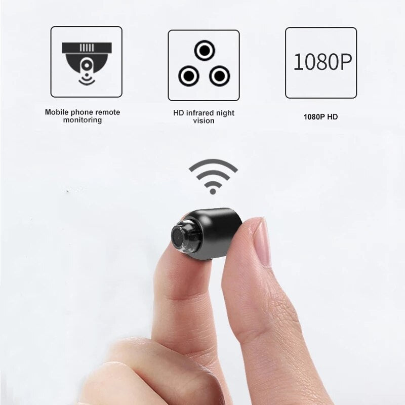 Mini WiFi Kamera mit 1080p HD und Fernzugriff -    Zorenza
