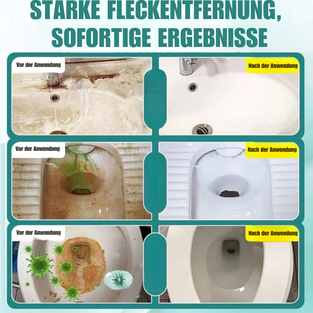 Duftendes WC-Reinigungsgel – Dicke Formel mit Dosierdüse Zorenza