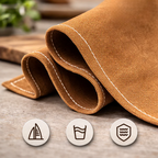 Canvas-Arbeitsschürze mit Kreuzträgern und mehreren Taschen Zorenza