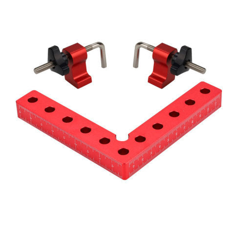 Eckklemmen-Set für präzise 90°-Winkel aus Aluminium -    Zorenza