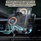 Smartphone-Halterung mit kabelloser Ladefunktion für das Auto -    Zorenza