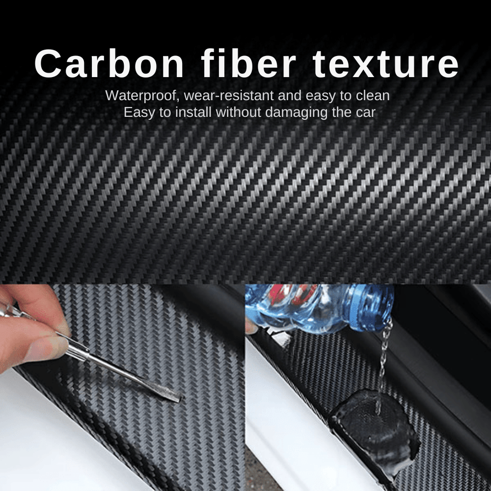 Schutzfolie Transparent für Autolack – Carbon Optik -    Zorenza