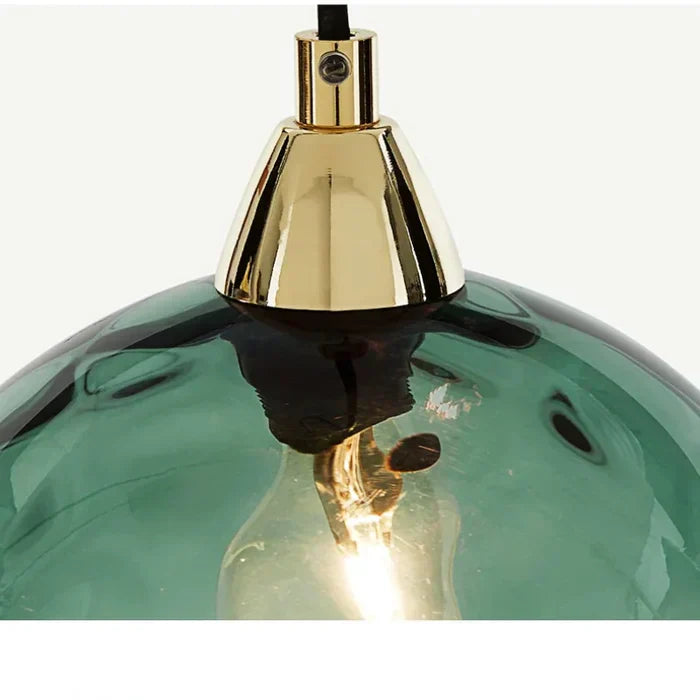 Glas-Pendelleuchte mit Kugel-Design – Moderne Hängeleuchte Zorenza