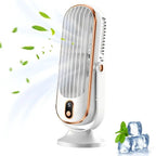 Tischventilator mit Akku – Leise und USB-aufladbar -    Zorenza