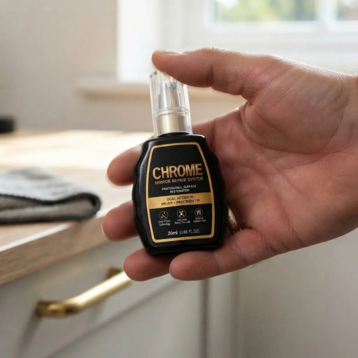 Möbel-Reparaturlack Gold 20 ml mit Präzisionspinsel -    Zorenza