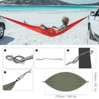 Camping-Hängematte 210T Nylon für 2 Personen mit Tragetasche -    Zorenza