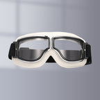 Motorradbrille Vintage mit einstellbarem Band -    Zorenza