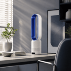 Turmventilator 3-in-1 ohne Flügel – 6 Stufen, 90° Oszillation -    Zorenza