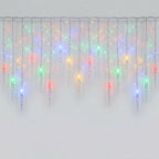LED-Eiszapfen-Lichterkette mit Fernbedienung, 8 Leuchtmodi, USB, innen & außen -    Zorenza