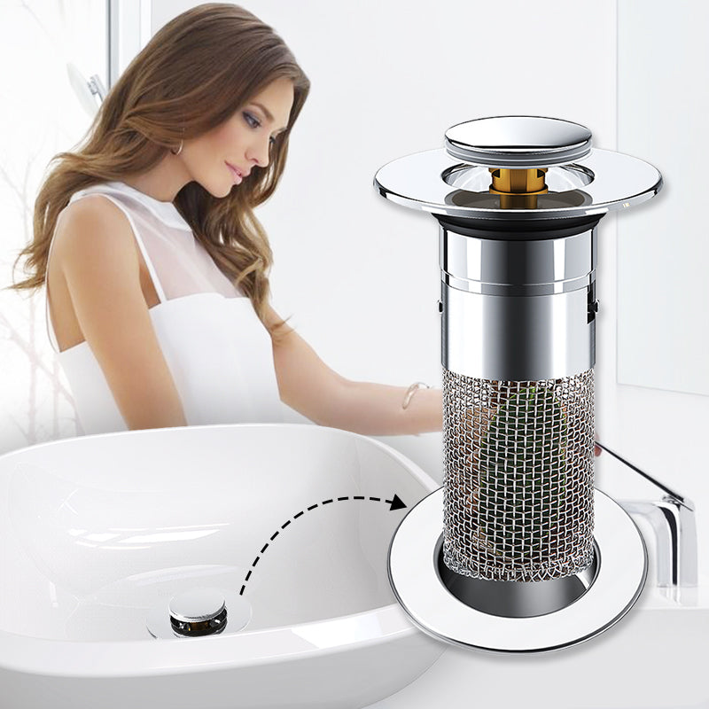Abflusssieb mit Filter für Spüle und Waschbecken -    Zorenza