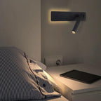 LED-Wandleuchte mit schwenkbarem Leselicht -    Zorenza
