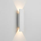 LED Außenwandleuchte Up & Down, IP65, Aluminium, Schwarz/Weiß, 10–41 cm -    Zorenza