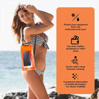 Wasserfeste Handytasche mit Sichtfenster -    Zorenza
