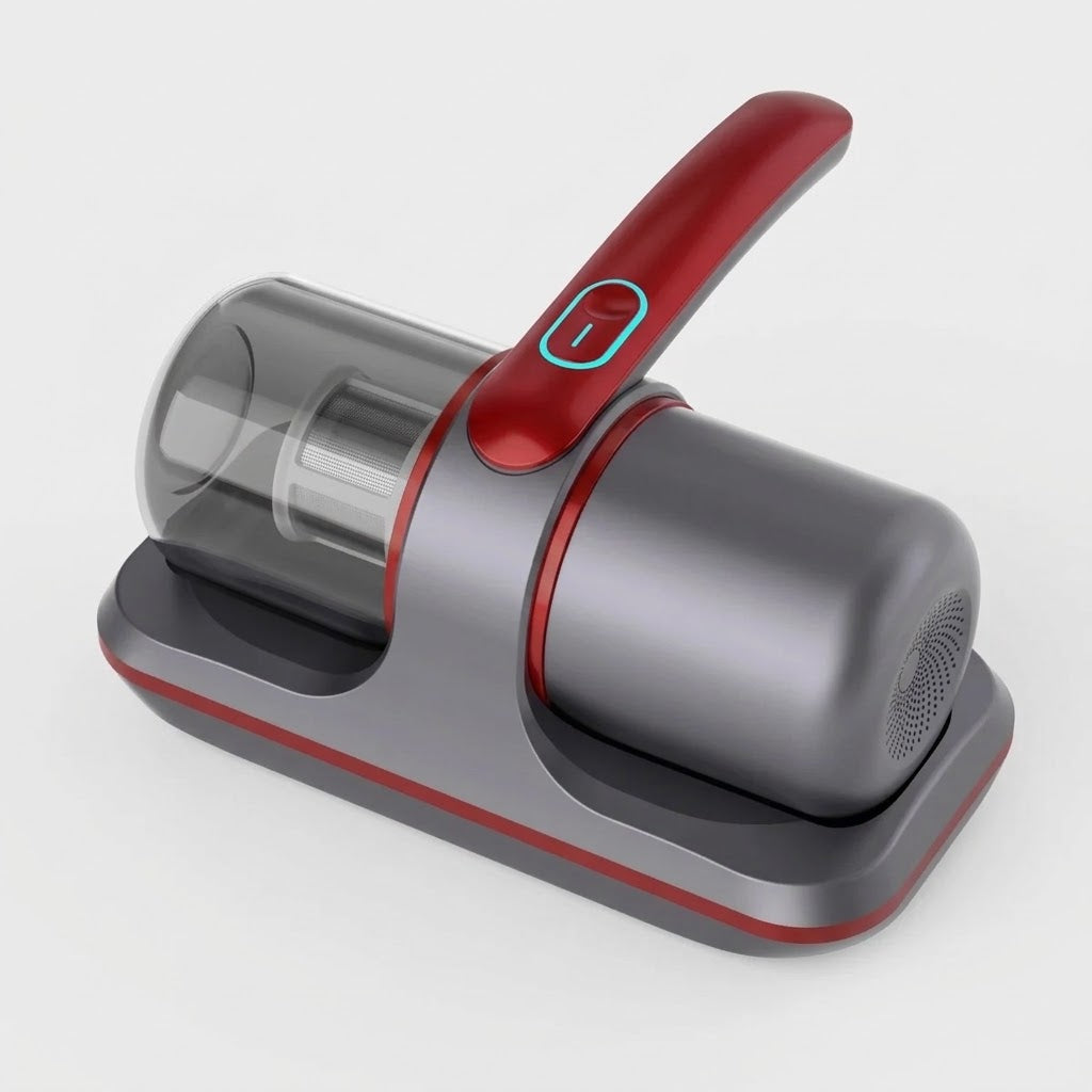 Milbensauger kabellos mit UV-Licht und HEPA-Filter, USB-aufladbar -    Zorenza