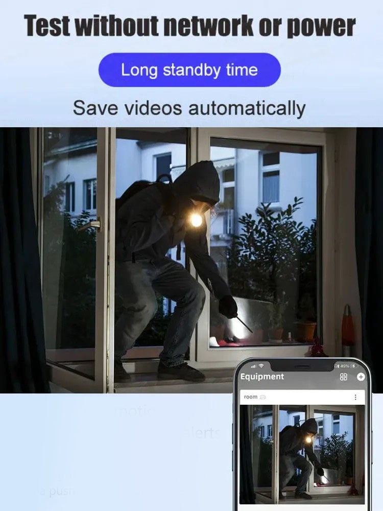 Überwachungskamera HD 1080p Magnetisch Unsichtbar -    Zorenza