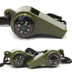 Survival-Pfeife mit Kompass und Thermometer -    Zorenza