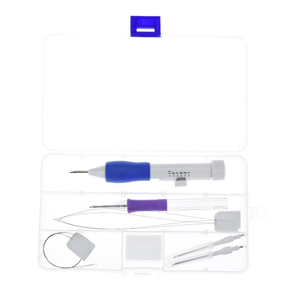 Stickset mit Punch Needle – Komplette Ausstattung für Anfänger -    Zorenza