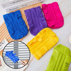 Staubwedel Chenille Mikrofaser – 5 Farben mit ergonomischem Griff -    Zorenza