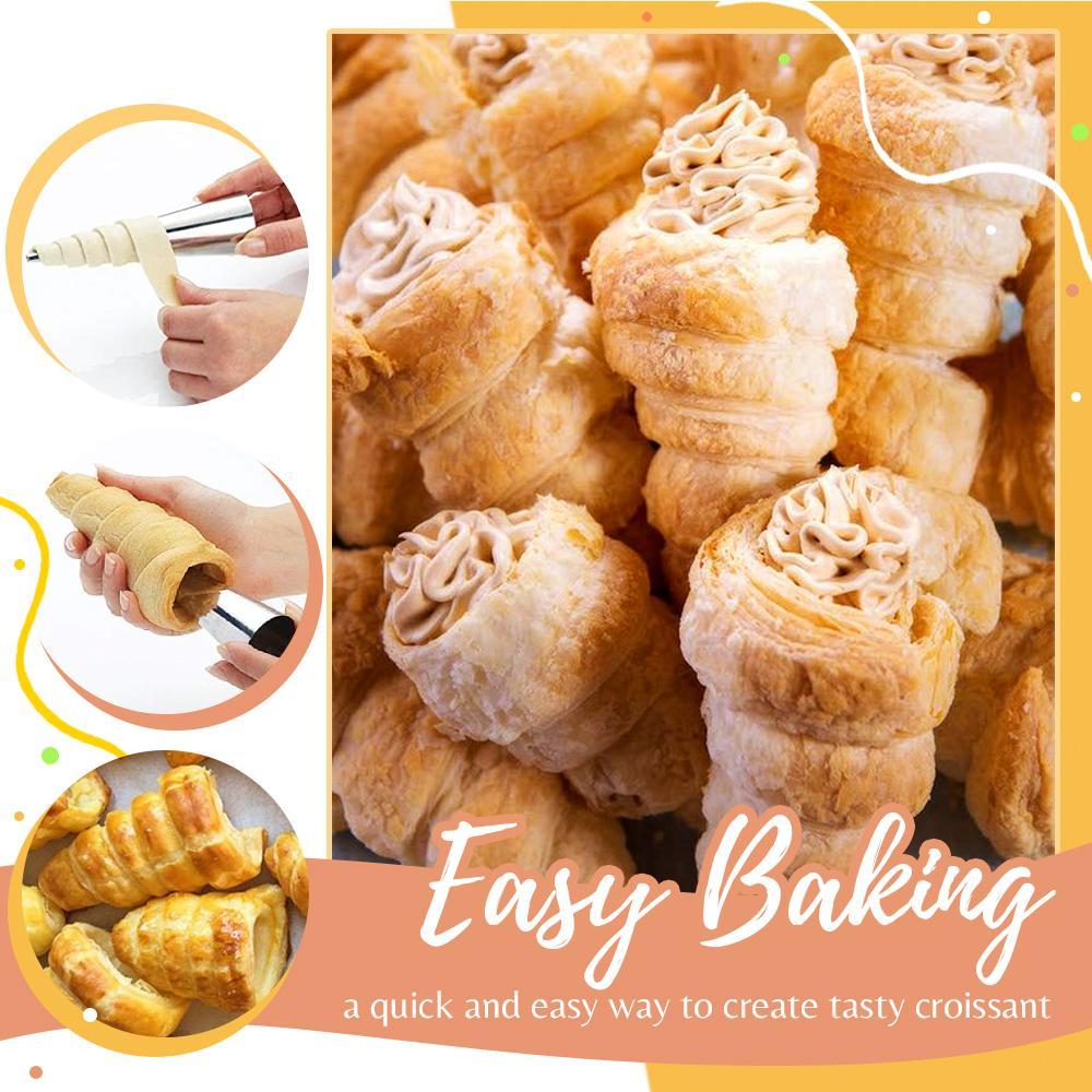 Hörnchenformen Set – Knusprige Cremerolle Zuhause backen Zorenza