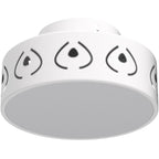 LED-Deckenleuchte Ø 28 cm — Warm- & Kaltweiß, Sternenmuster für Flur & Eingang -    Zorenza