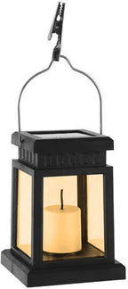 Solar-Kerzenlaterne mit LED-Flackerlicht für Garten und Balkon -    Zorenza