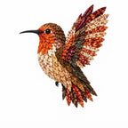 3D Stoff-Patchwork Vogel Bastelset -    Zorenza