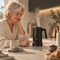 Wasserkocher Kunststoff mit Temperaturregelung und Falten-Design -    Zorenza