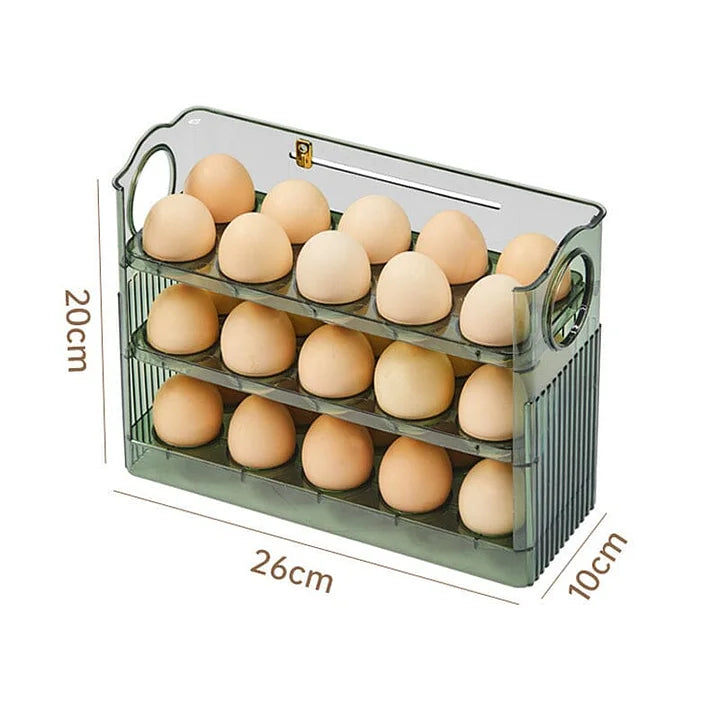 Eier-Organizer stapelbar für Kühlschrank -    Zorenza
