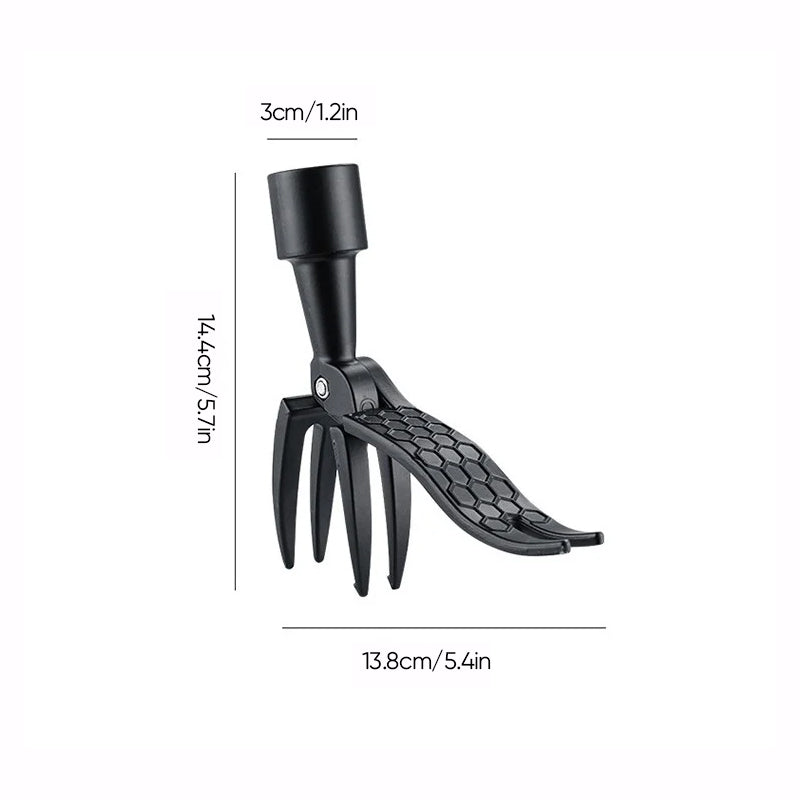 Unkrautstecher Edelstahl mit langem Griff – abnehmbar und ergonomisch -    Zorenza