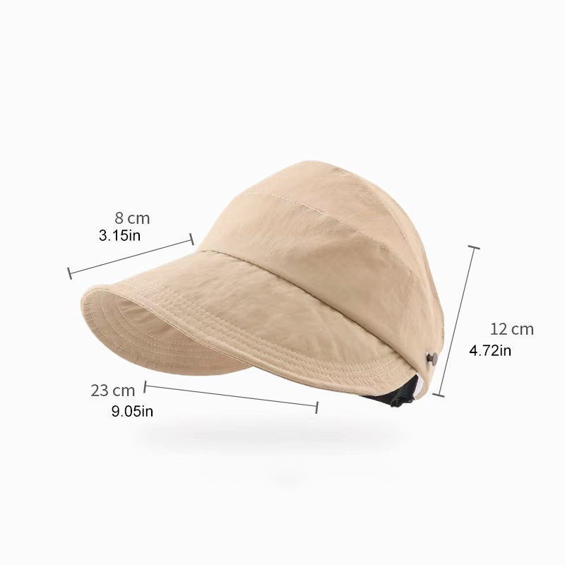 Sonnenhut mit UV-Schutz UPF 50+ und verstellbarem Kinnband -    Zorenza