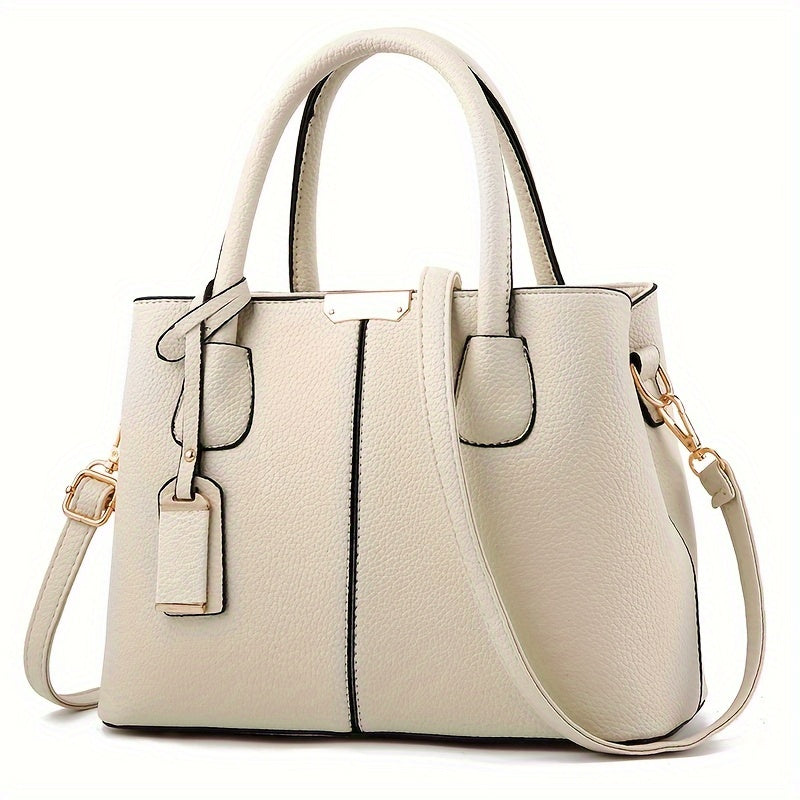 Handtasche PU-Leder mit Innenfächern – Klassisch zeitlos -    Zorenza