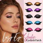 Augen-Makeup Patch mit Lidschatten und Wimpern -    Zorenza
